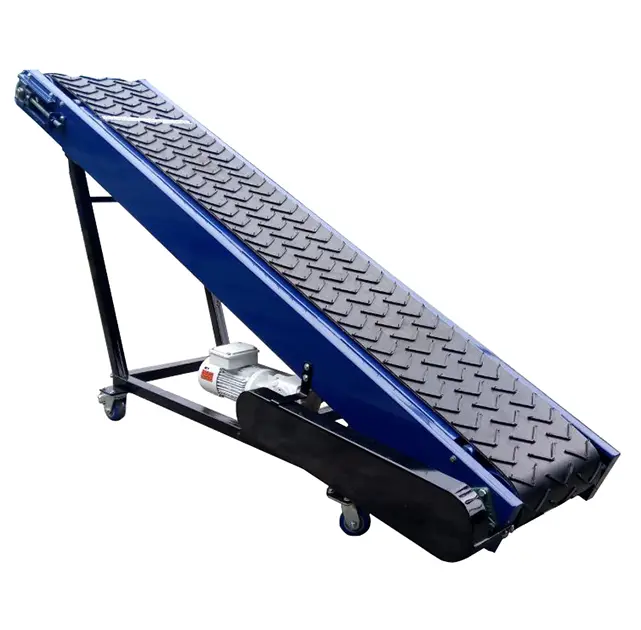 Banda Transportadora para estibaje de sacos "piso-operador"