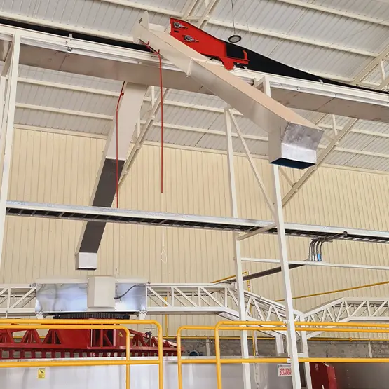 Banda Transportadora de carga aérea